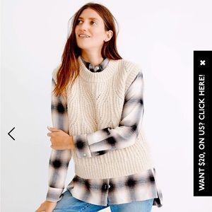 Crewneck Sweater Vest